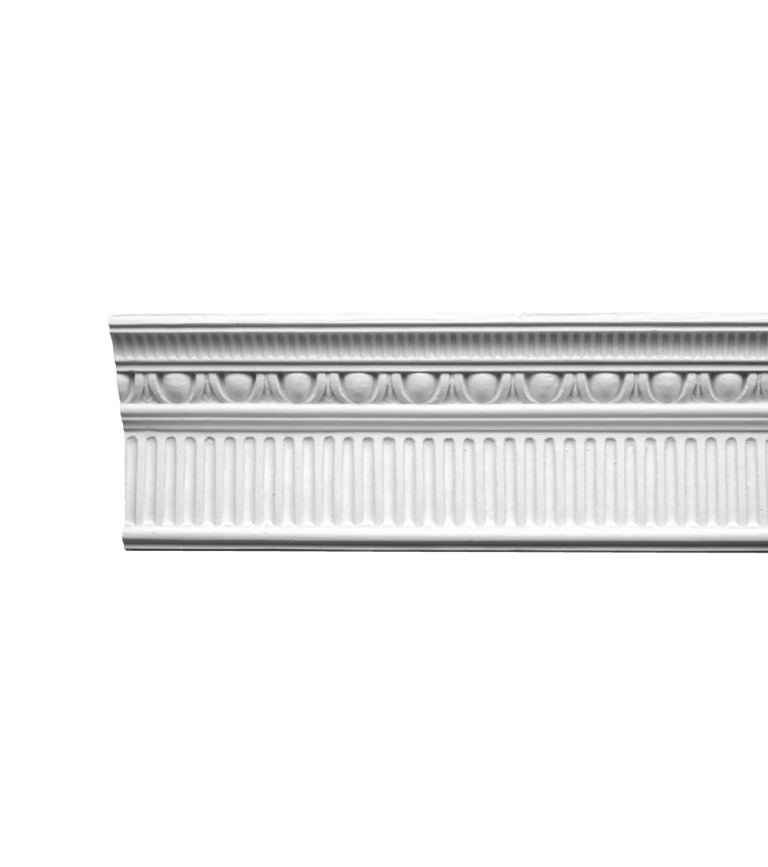 Fluted plaster cornice (CN24) Fine Art Plasterwork