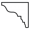 Simple Victorian cornice (CN59) - Image 2